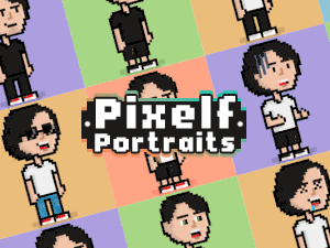 Pixelf-Portraits Cover